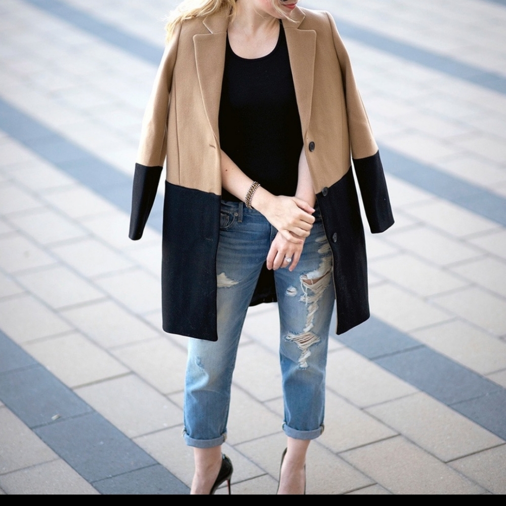 Madewell Wool Blend Coat-SOLD